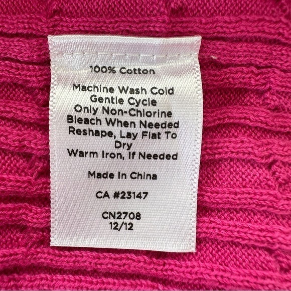 Talbots baby cable knit sweater, scoop neckline & short sleeves, ๐ฏ cotton - Picture 8 of 8